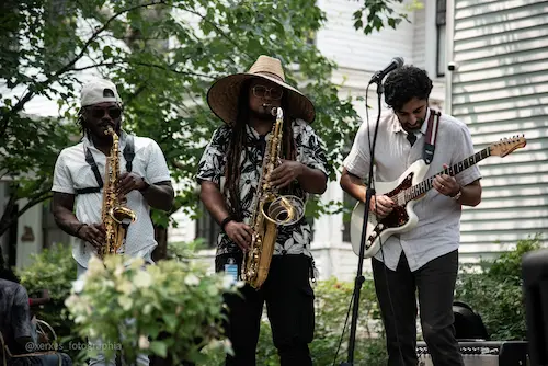Unk N'Nem at Newnan Porch Festival